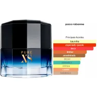 Perfume Pure XS Paco Rabanne-Masculino  Eau De Toilette -50ml - Foto 4
