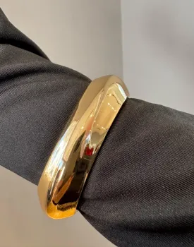 BRACELETE DOURADO OVAL - Foto 2