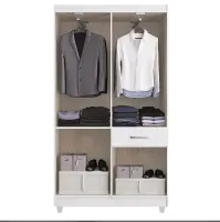 Guarda-Roupa New Marbella 5 Portas evidencia - Foto 4