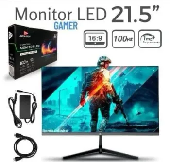 MONITOR LED GAMER 21.5" FULL HD 100HZ 1MS GRASEP D-215G/100H