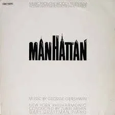 VINIL  MANHATTAN - MUSICA DO FILME DE WOODY ALLEN - 1979 - SEM ENCARTE (PRODUTO USADO - COMO NOVO)