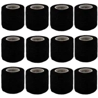 Bandagem Elástica QTP 5cm - PRETA - PACOTE com 12 UNIDADES
