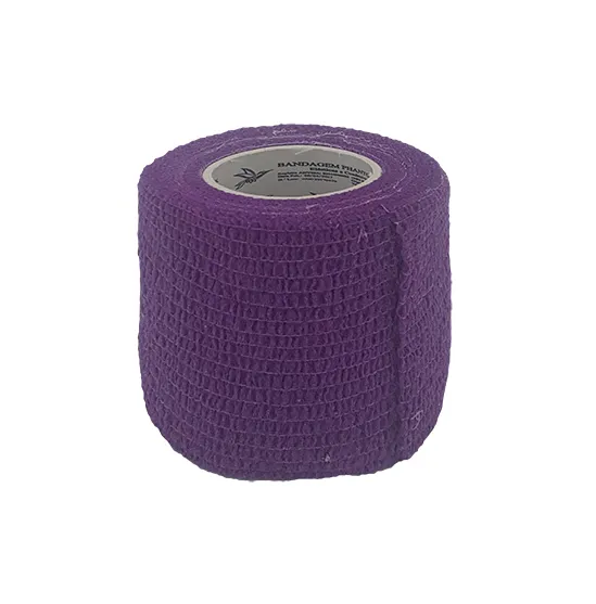 Bandagem Elástica QTP 5cm - ROXA Imagem