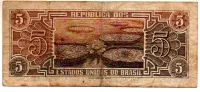 C111 - 5 Cruzeiros - Série 031 - Índio - Data: 1961 - BC - Foto 2