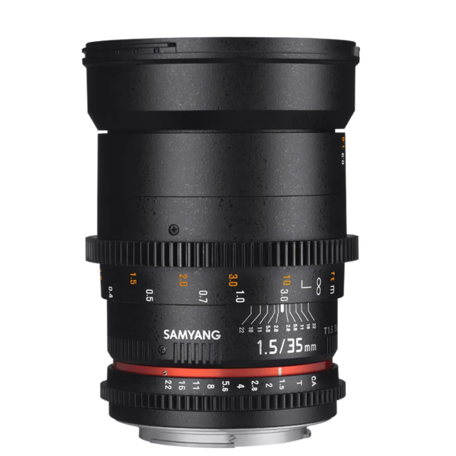 Lente Samyang 35mm Cine T 1.5 AS UMC II p/ Canon Imagem