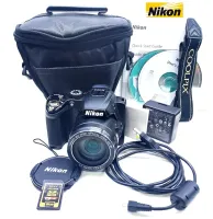 Câmera Nikon Coolpix P500 12MP ZOOM 36X VÍDEO  FULL HD - Usada - Vendida