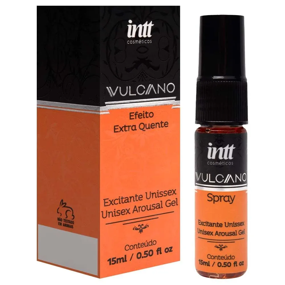 VULCANO GEL FUNCIONAL SUPER QUENTE QUE PULSA E VIBRA - INTT.                                                                LIBYSEXSHOP Imagem
