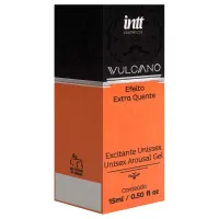 VULCANO GEL FUNCIONAL SUPER QUENTE QUE PULSA E VIBRA - INTT.                                                                LIBYSEXSHOP - Foto 5