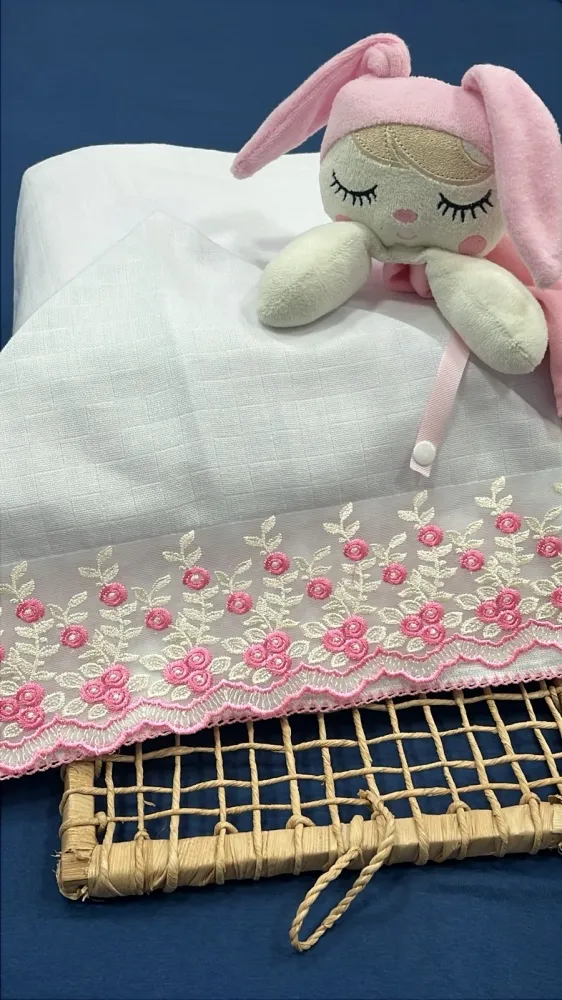 CAPUZ LUXO FRALDA QUADRIC.PREMIUM C/PICUETA -ROSAcrl11 Imagem