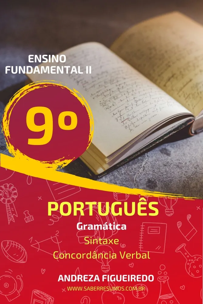 891 - Português - Gramática - Sintaxe - Concordância Verbal - 9º ano - PDF com 15 páginas Imagem