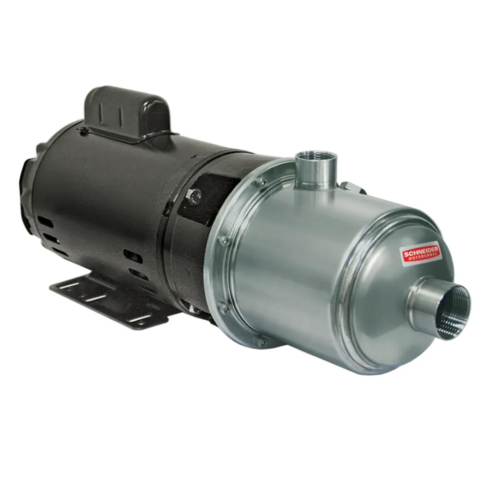 Bomba Centrífuga Multi estágios Horizontal em Inox Schneider ME-HI 9330 3,0 CV Trifásica 220/380 V.