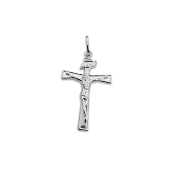 Pingente de prata crucifixo - PF427