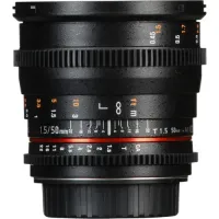 Lente Samyang 50mm Cine T1.5 VDSLR AS UMC 