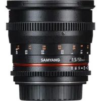 Lente Samyang 50mm Cine T1.5 VDSLR AS UMC  - Foto 3