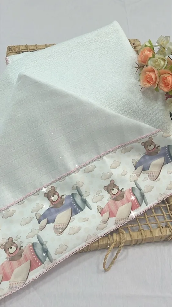    CAPUZ  FRALDA  LUXO/ATOALHADO REF.01