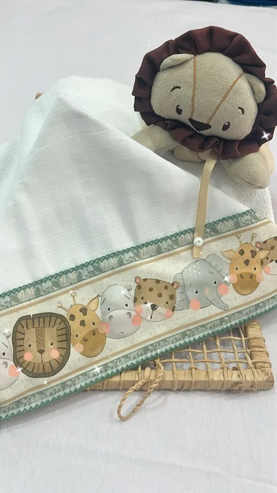   CAPUZ  FRALDA  LUXO/ATOALHADO REF.03