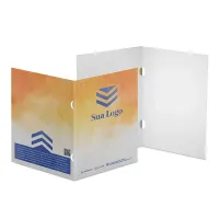 PASTA DOCUMENTOS  C/ ORELHA  COUCHE 240G PERSONALIZADA   - Foto 3
