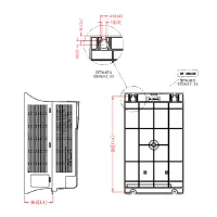 Inversor Frequência Trifásico Weg Cfw500d31p0t4db20 20cv (HP) 31a 15Kw 380v - 15577021 - Foto 7