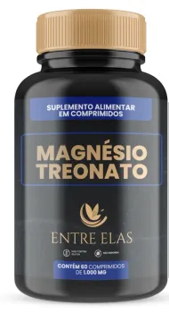 Magnésio Treonato 1000Mg Entre Elas - 60 Comprimidos