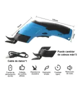 Tesoura Eletrica para Corta Tecido - Foto 2