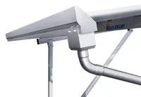 Carports solar - Estrutura de garagem solar, Para módulos solares com calha de chuva, alumínio, altura de passagem de 2,200 mm. - Foto 13