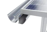 Carports solar - Estrutura de garagem solar sequencial, Para módulos solares com calha de chuva, alumínio, altura de passagem de 2,200 mm.  - Foto 3