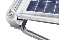 Carports solar - Estrutura de garagem solar sequencial, Para módulos solares com calha de chuva, alumínio, altura de passagem de 2,200 mm.  - Foto 12