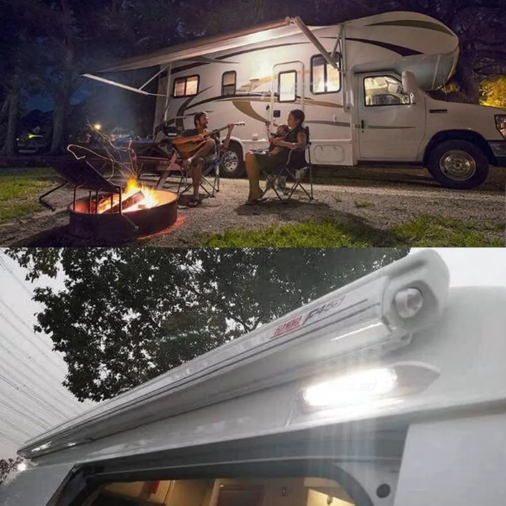 LUMINARIA DE LED EXTERNA PARA MOTORHOME 18W 