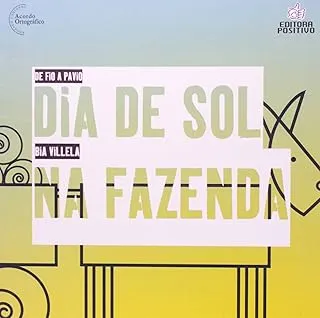 DIA DE SOL NA FAZENDA - COLEÇAO DE FIO A PAVIO (PRODUTO USADO - COMO NOVO)