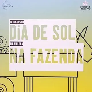 DIA DE SOL NA FAZENDA - COLEÇAO DE FIO A PAVIO (PRODUTO USADO - COMO NOVO)