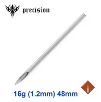 Agulhas Americana PRECISION NEEDLES - RETA 14GA (1.6mm) 48mm 