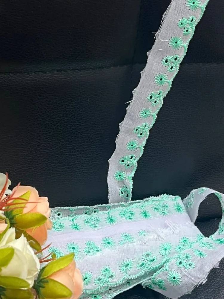   BORDADO INGLES CTL61 VERDE COR 193/101