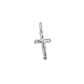  Pingente de prata crucifixo - PF284
