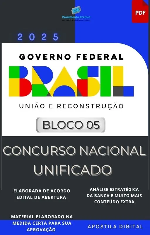 Apostila CPNU CNU 2025 Bloco 05 Administração