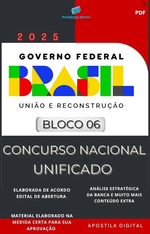 Apostila CPNU CNU 2025 Bloco 06 Desenvolvimento Socioeconômico