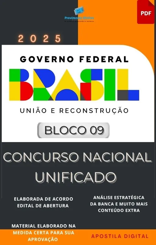 Apostila CPNU CNU 2025 Bloco 09 Intermediário  Regulação