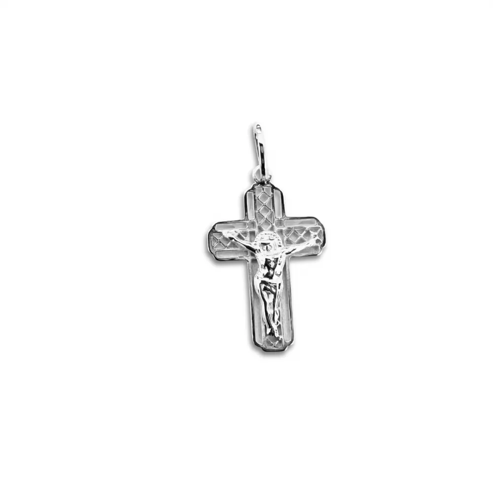 Pingente de Prata 950 crucifixo - PFL644 Imagem