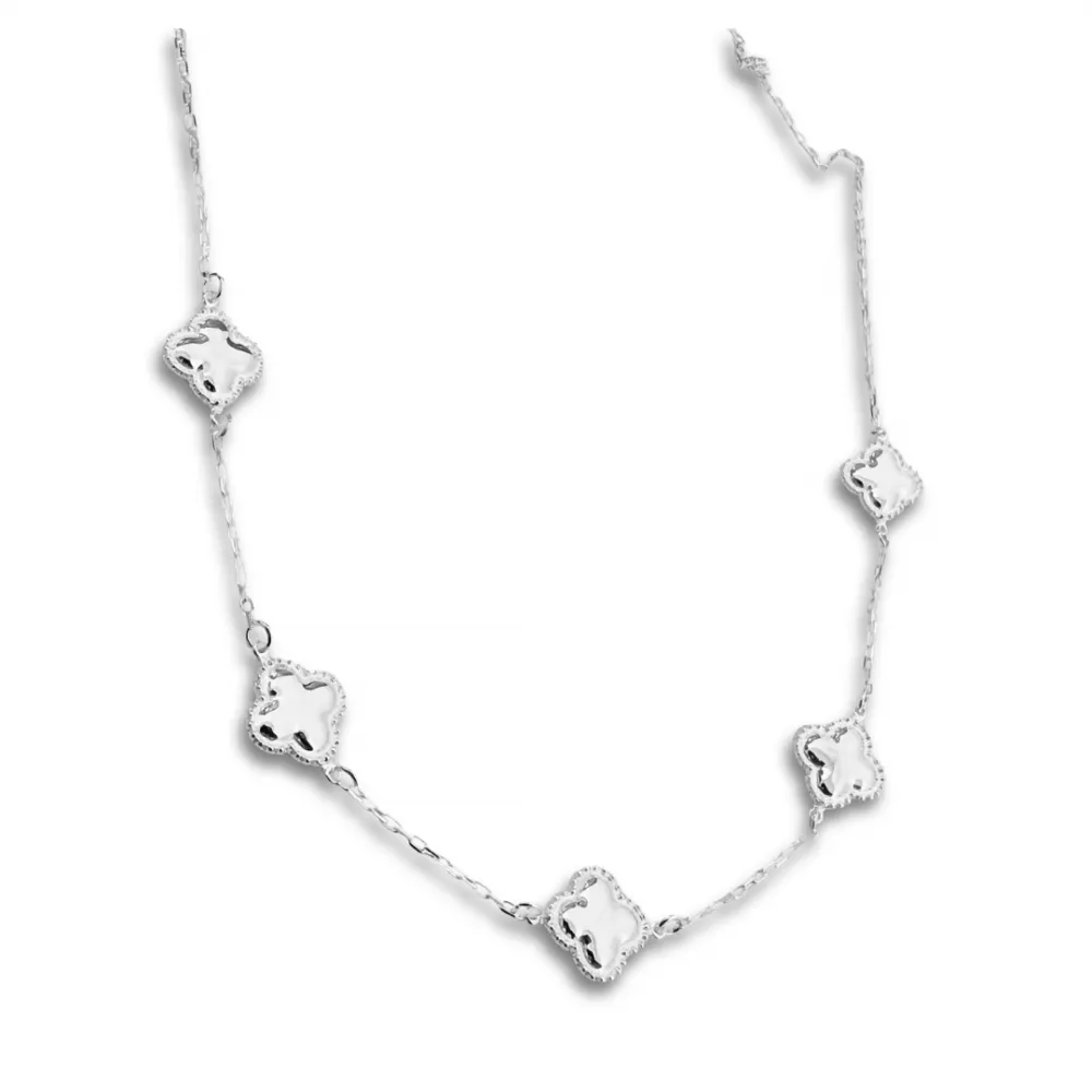 Colar de prata alta TREVOS - GV210