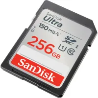 Cartão de Memória Sandisk SD 256GB Ultra SDXC UHS-I  Card 150mb/s - Foto 3