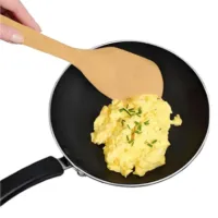 Kit Utensílios de Cozinha Bambu 5 Peça c/ Suporte - Foto 4
