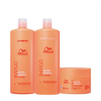 MASCARA WELLA INVIGO NUTRI - ENRICH 500ML - Foto 2
