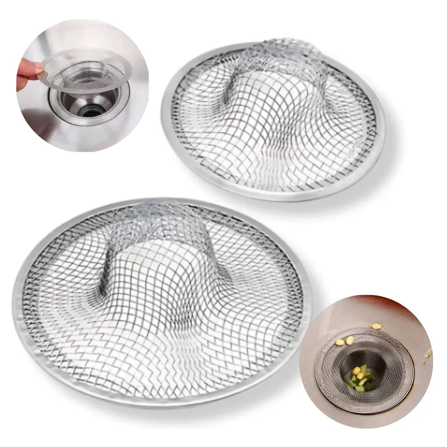Ralo 7cm Pia Cozinha Em Aço Inox Ralinho Com Borda