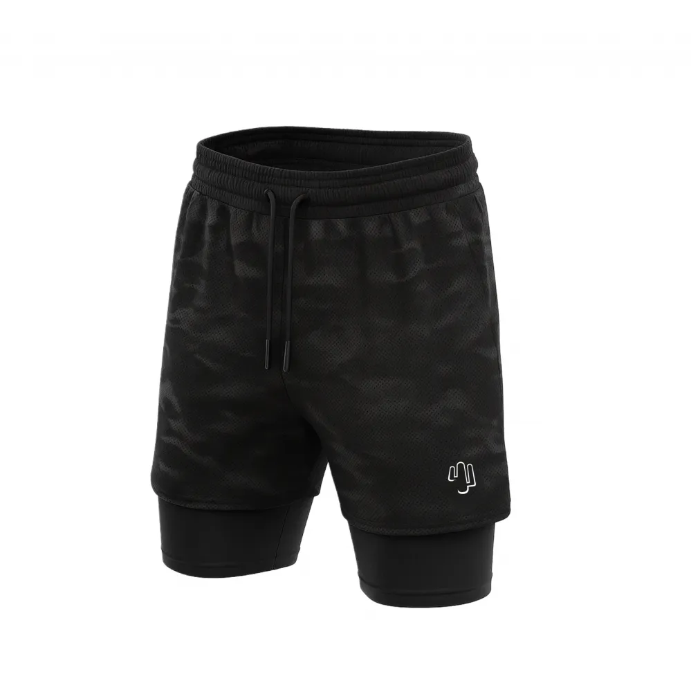 SHORT DUPLO CAMUFLADO