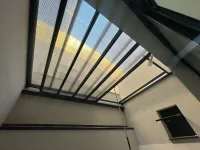 Cobertura/toldo em policarbonato alveolar 6mm  - Foto 5