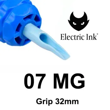 Biqueira Electric Ink Cushion AZUL PINTURA ABERTA  07MG - Gripp 32mm - VALIDADE 04/2026