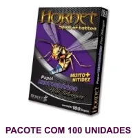 Papel Hectográfico HORNET Spirit of Tattoo - Pacote com 100 Unidades