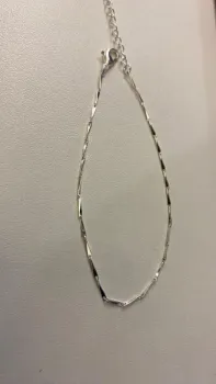 Pulseira Elo Fino - Banhado Prata