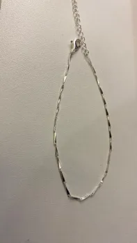 Pulseira Elo Fino - Banhado Prata - Foto 2