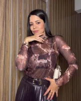 BLUSA TULE MARMORIZADA  - Foto 2
