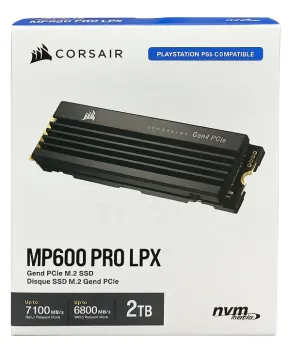 SSD M.2 Corsair 2TB MP600 Pro LPX NVMe PCIe Gen 4 - CSSD-F2000GBMP600PLP